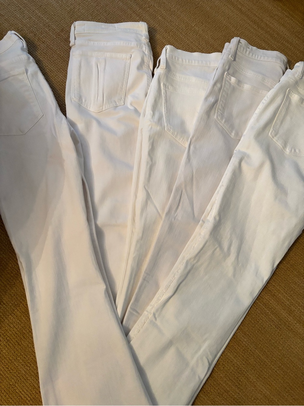5 pairs of GORGEOUS summer jeans. Super Flattering!!!!